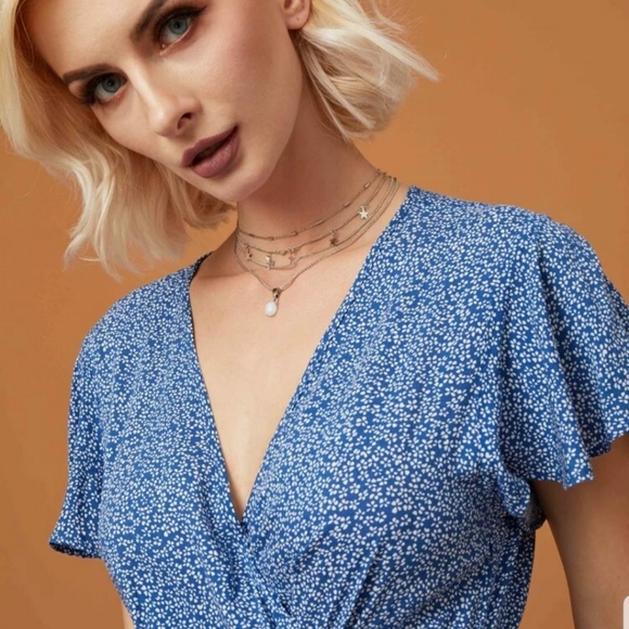 *Waverly * Layered Star Necklace - Picture 4 of 6